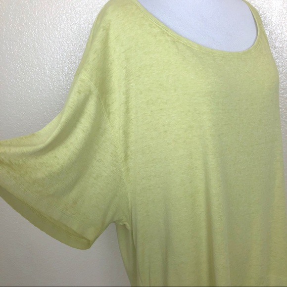 ‼️CLEARANCE‼️ Free People We the Free Yellow Knit Comfy Shirt - Picture 2 of 8
